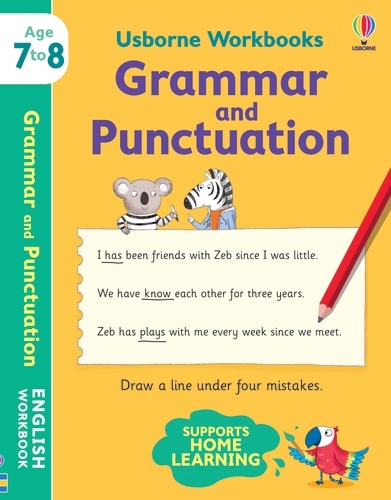 Usborne Workbooks Grammar And Punctuation 7-8