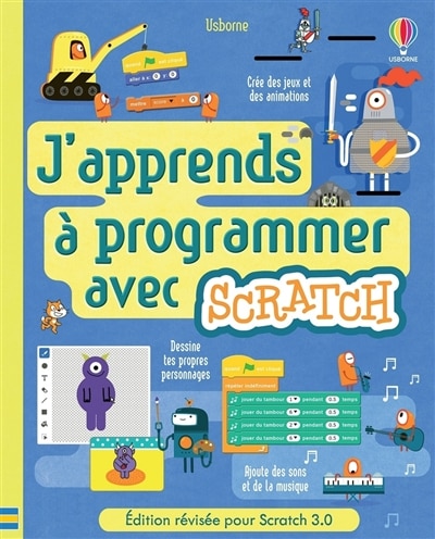 Couverture_J'apprends à programmer avec Scratch