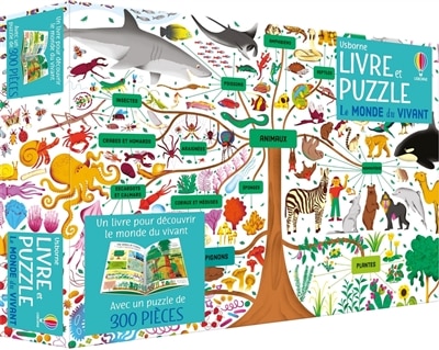 Couverture_Le monde du vivant : livre et puzzle