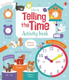 Front cover_Telling The Time Activity Book