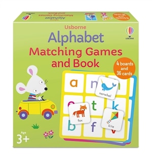 Front cover_Alphabet Matching Games And Book