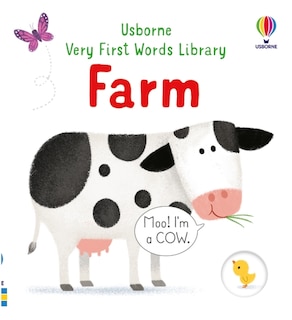 Front cover_Baby's Black And White Books: Farm