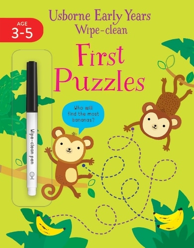 Front cover_Early Years Wipe-clean First Puzzles