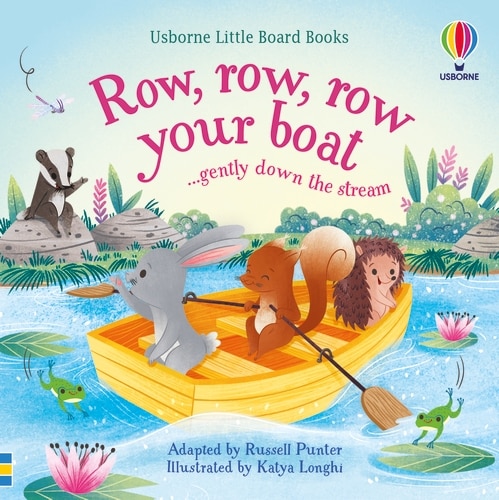 Little Board Books Row, Row, Row Your Boat Gently Down The Stream