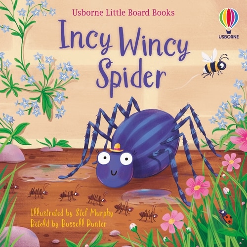 Front cover_Little Board Books: Incy Wincy Spider