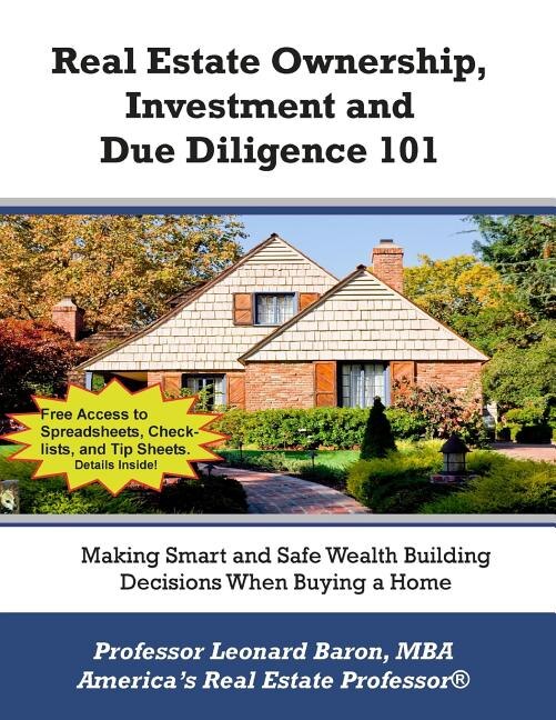 Front cover_Real Estate Ownership, Investment and Due Diligence 101