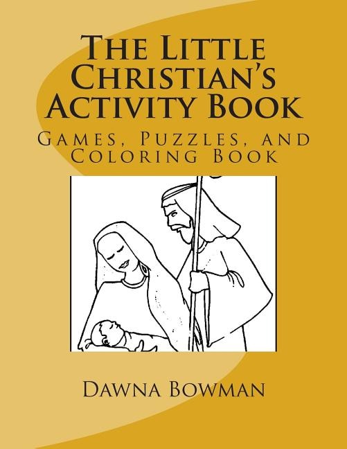 Front cover_The Little Christian's Activity Book