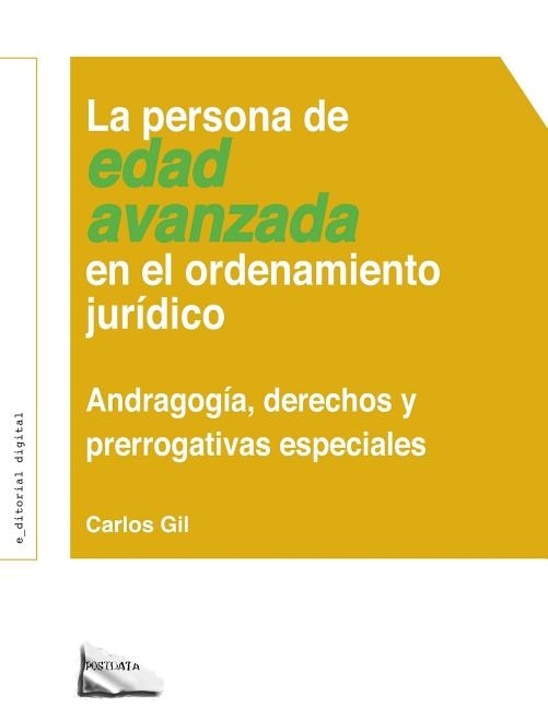 Front cover_La Persona de Edad Avanzada En El Ordenamiento Jurídico