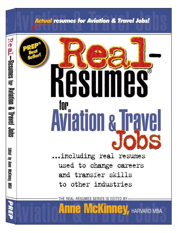 Real-Resumes for Aviation & Travel Jobs