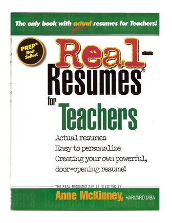 Real-Resumes for Teachers