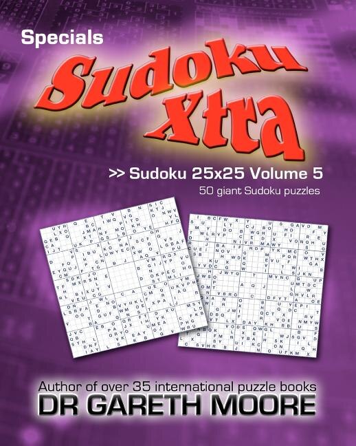 Front cover_Sudoku 25x25 Volume 5