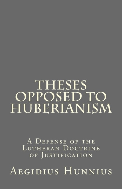 Couverture_Theses Opposed to Huberianism