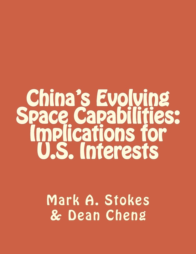 Front cover_China's Evolving Space Capabilities