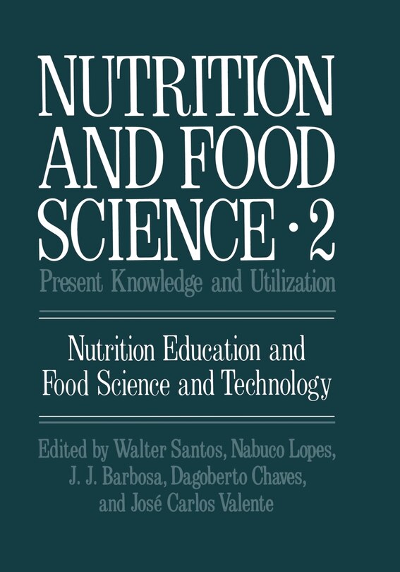 Front cover_Nutrition and Food Science