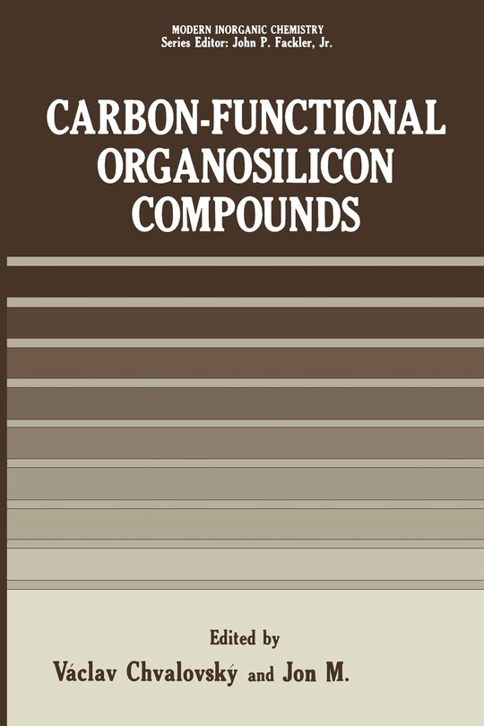 Front cover_Carbon-Functional Organosilicon Compounds