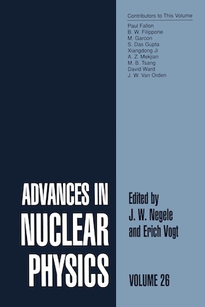 Advances in Nuclear Physics: Volume 26