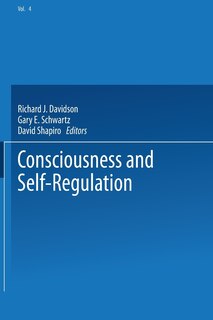 Front cover_Consciousness and Self-Regulation