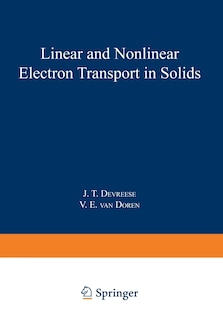 Couverture_Linear and Nonlinear Electron Transport in Solids