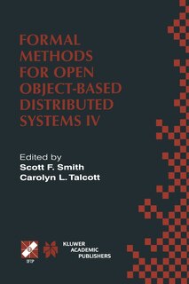 Front cover_Formal Methods for Open Object-Based Distributed Systems IV