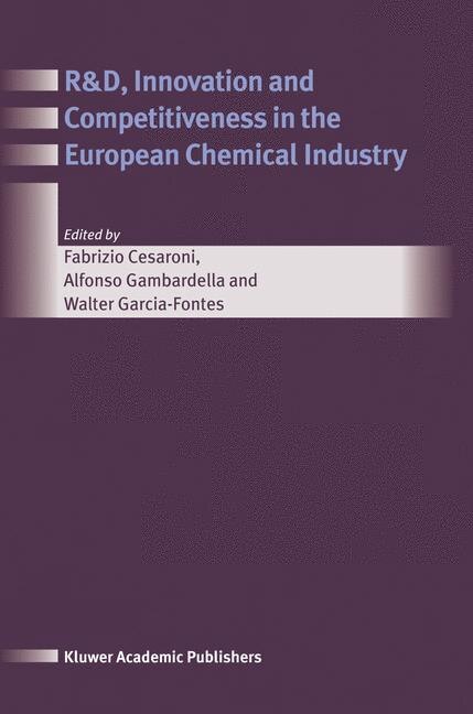Front cover_R And D, Innovation And Competitiveness In The European Chemical Industry