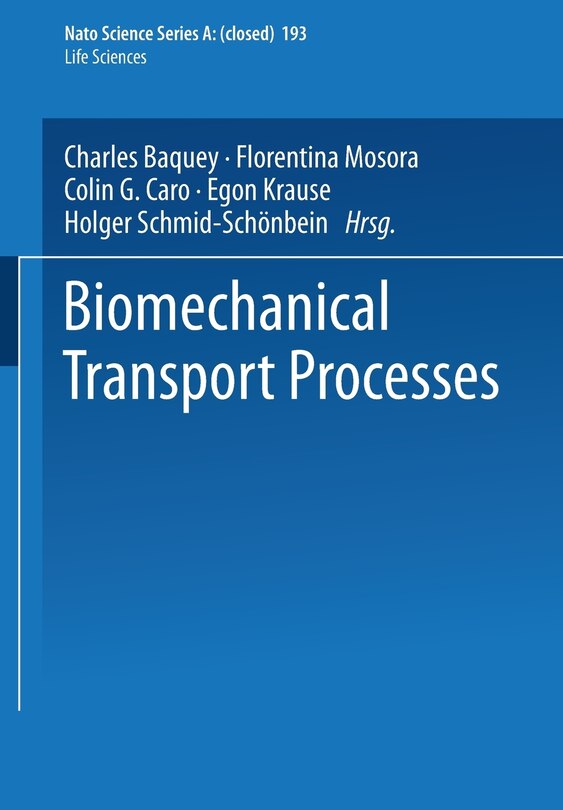 Front cover_Biomechanical Transport Processes