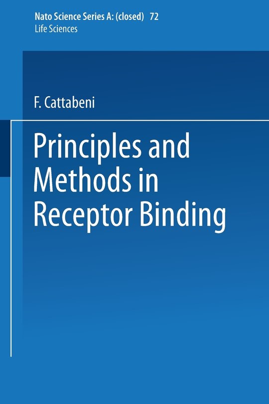 Couverture_Principles and Methods in Receptor Binding