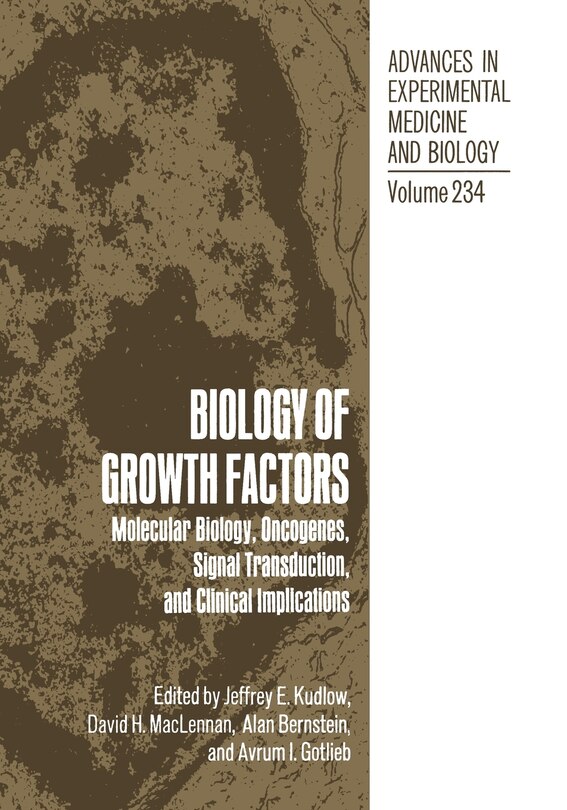 Front cover_Biology of Growth Factors
