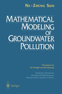 Front cover_Mathematical Modeling of Groundwater Pollution