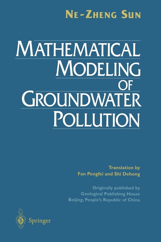 Front cover_Mathematical Modeling of Groundwater Pollution