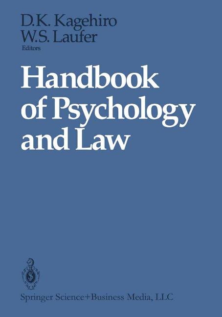 Couverture_Handbook of Psychology and Law