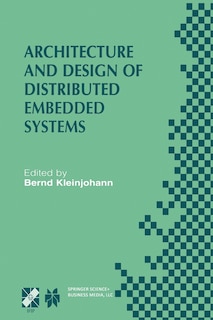 Front cover_Architecture and Design of Distributed Embedded Systems
