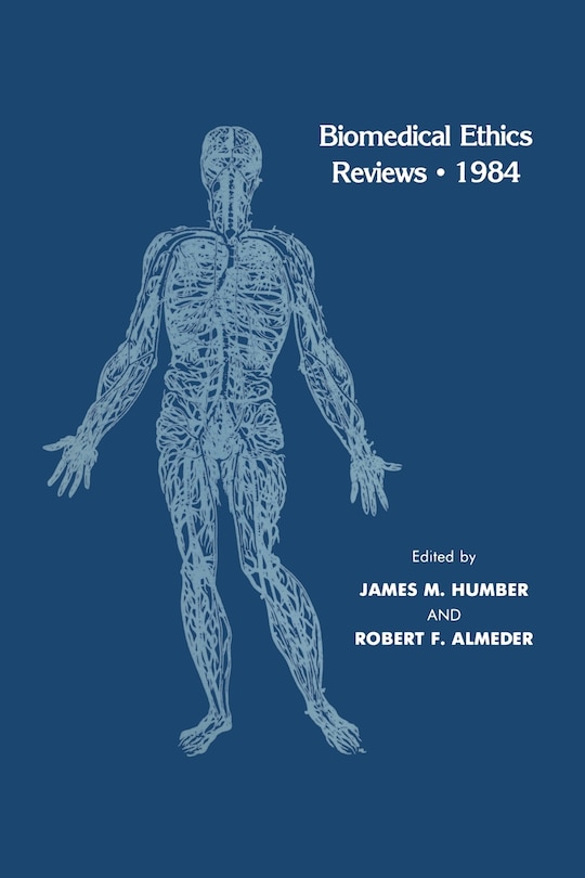 Front cover_Biomedical Ethics Reviews - 1984