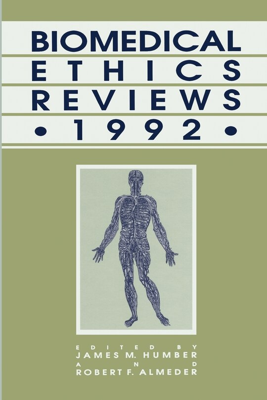 Front cover_Biomedical Ethics Reviews - 1992