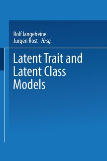 Front cover_Latent Trait and Latent Class Models
