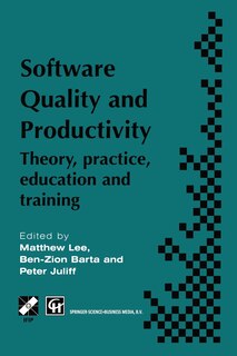 Front cover_Software Quality and Productivity