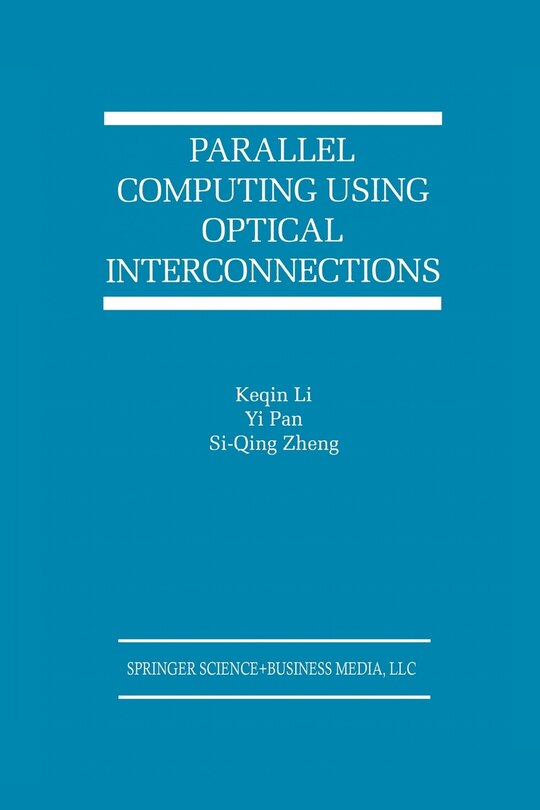 Front cover_Parallel Computing Using Optical Interconnections