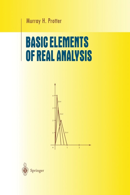 Front cover_Basic Elements of Real Analysis