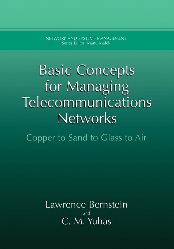 Front cover_Basic Concepts for Managing Telecommunications Networks