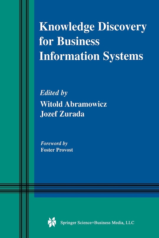 Couverture_Knowledge Discovery for Business Information Systems