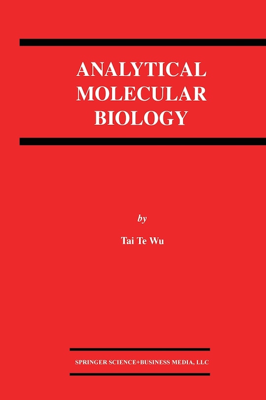 Couverture_Analytical Molecular Biology