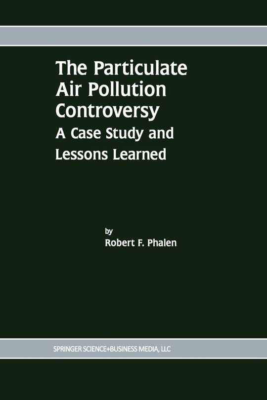 Front cover_The Particulate Air Pollution Controversy