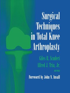 Couverture_Surgical Techniques in Total Knee Arthroplasty