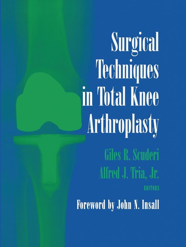 Couverture_Surgical Techniques in Total Knee Arthroplasty
