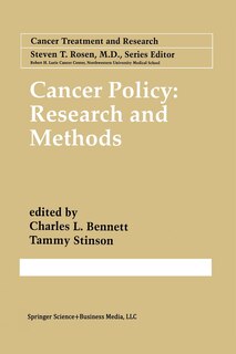 Front cover_Cancer Policy: Research and Methods