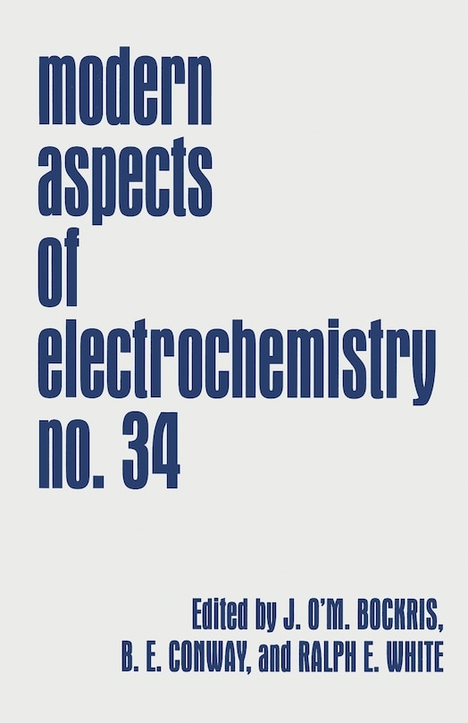 Front cover_Modern Aspects Of Electrochemistry