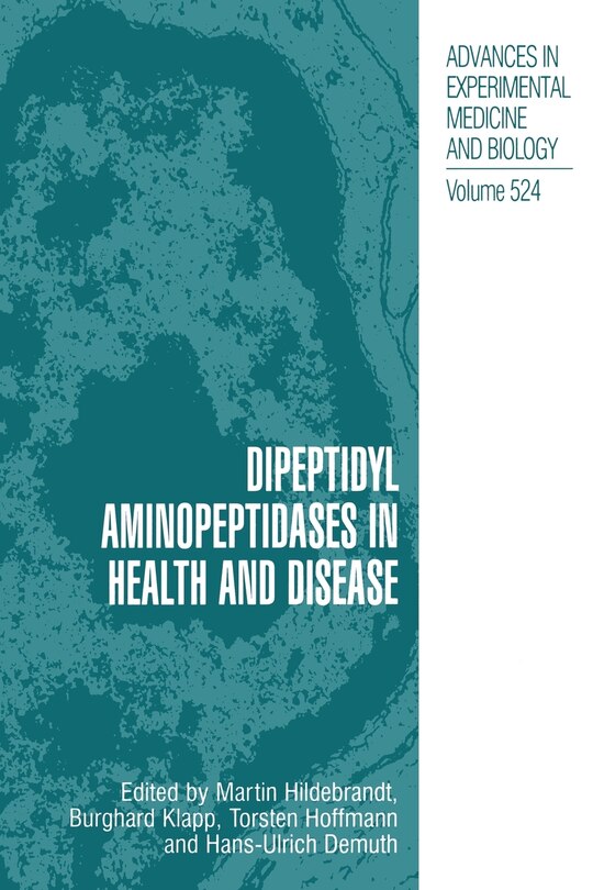 Front cover_Dipeptidyl Aminopeptidases in Health and Disease