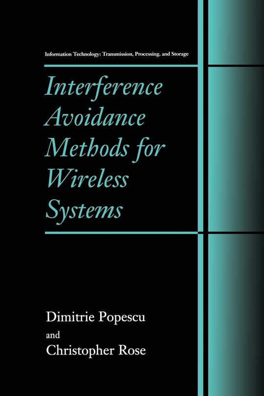 Front cover_Interference Avoidance Methods for Wireless Systems