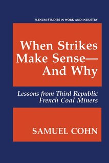 Front cover_When Strikes Make Sense-And Why