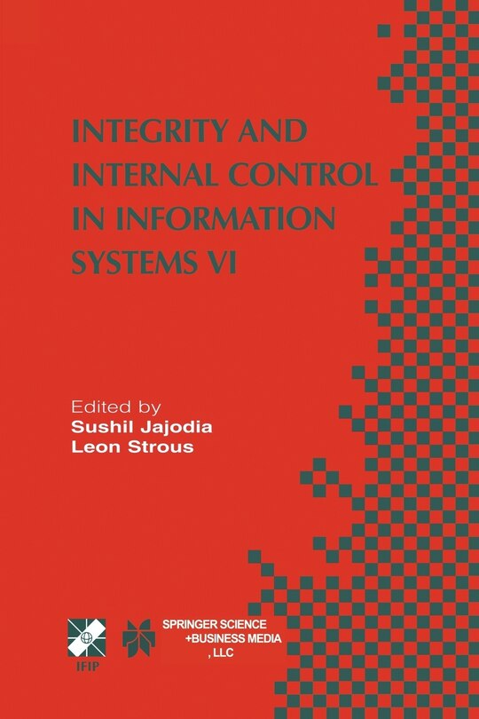 Couverture_Integrity and Internal Control in Information Systems VI