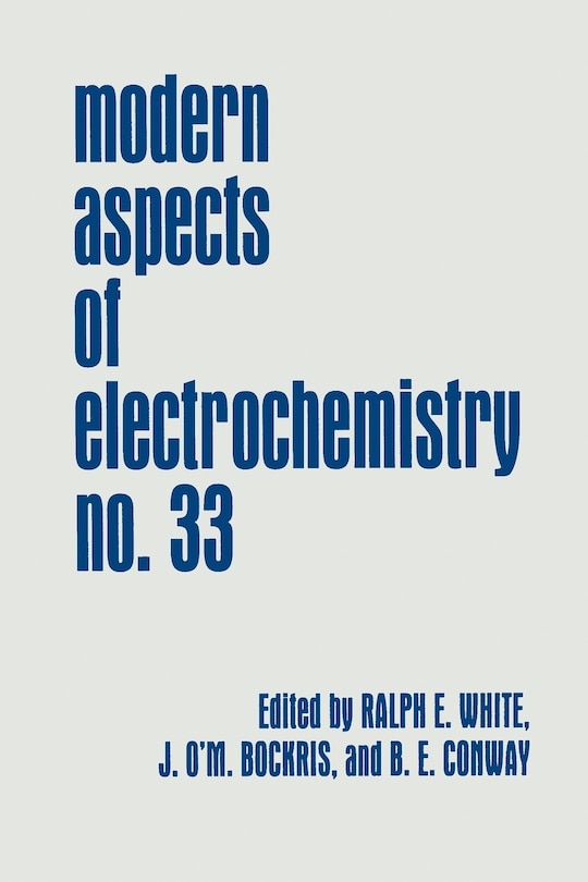 Front cover_Modern Aspects Of Electrochemistry